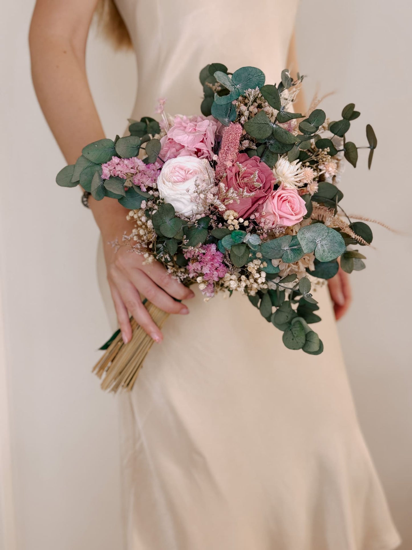 ramo de novia de flores preservadas Gigi