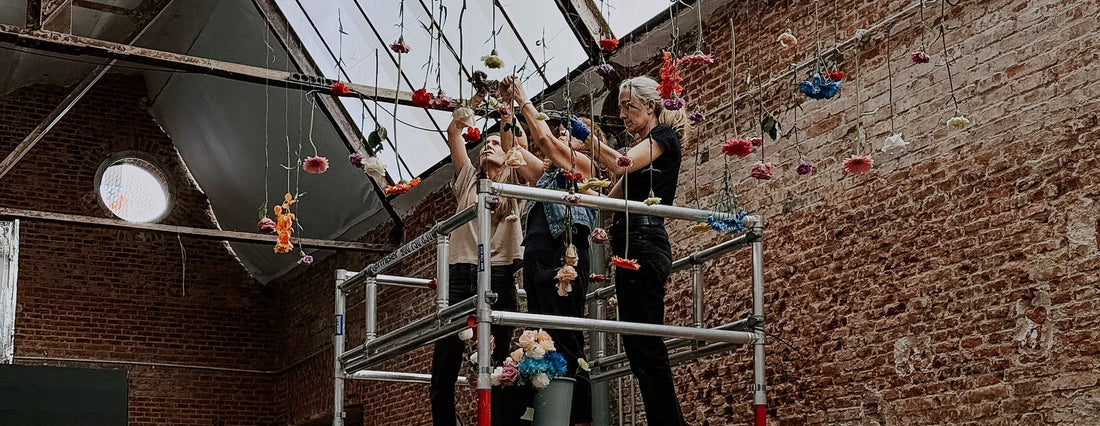 Pinterest: Un proyecto flor a flor, hilo a hilo.