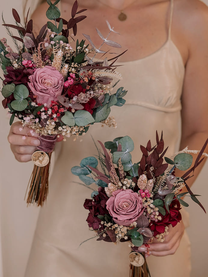 Réplicas ramo de novia preservadas