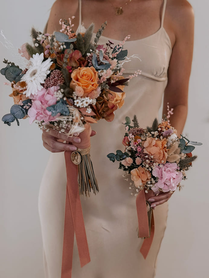 Réplicas ramo de novia preservadas