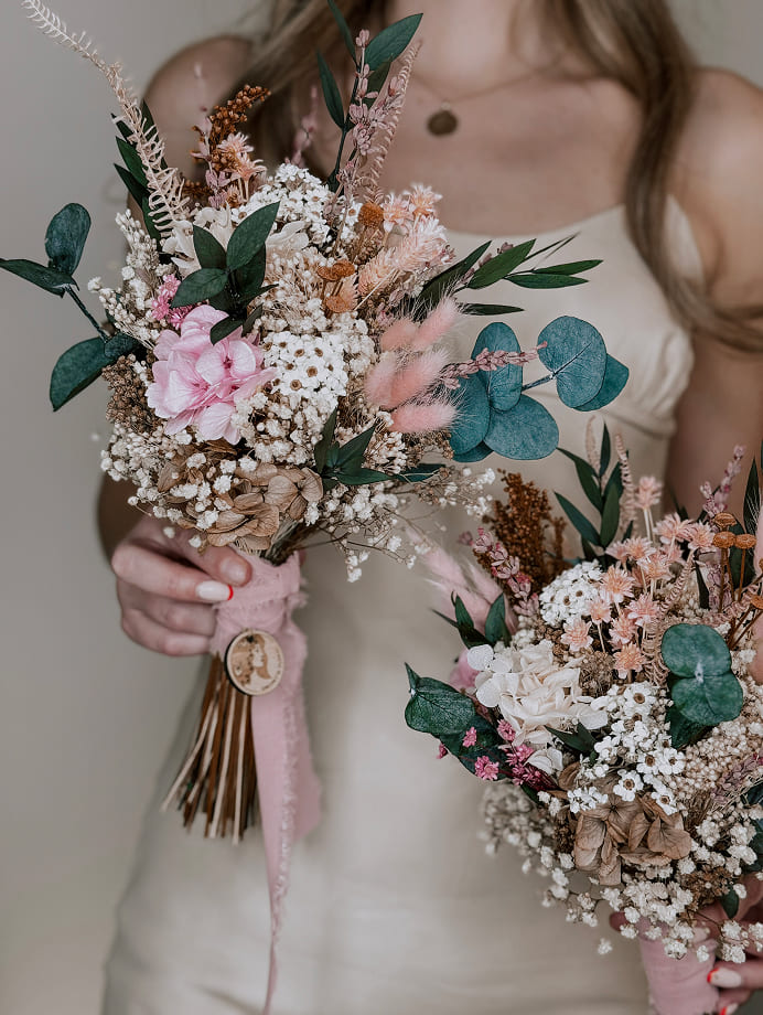 Réplicas ramo de novia preservadas