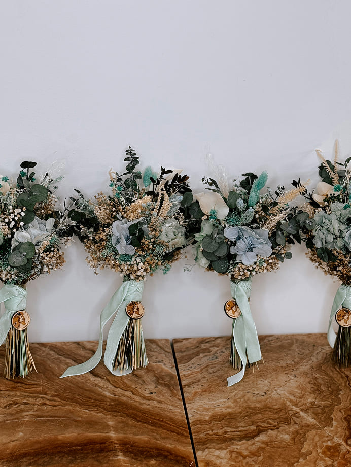 Réplicas ramo de novia preservadas