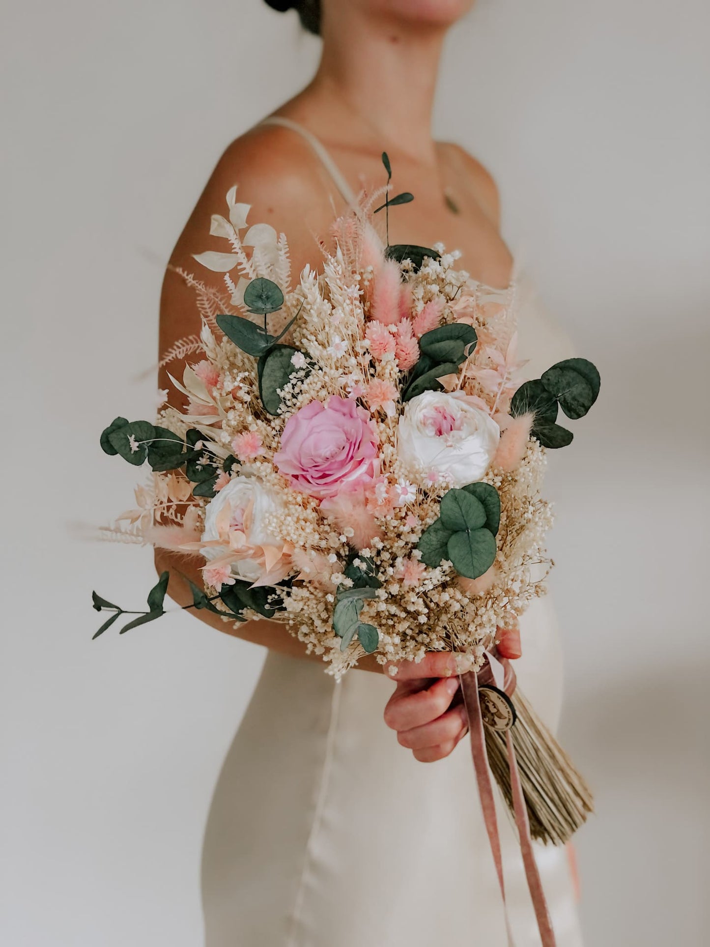 ramo de novia Dejá de flores preservadas