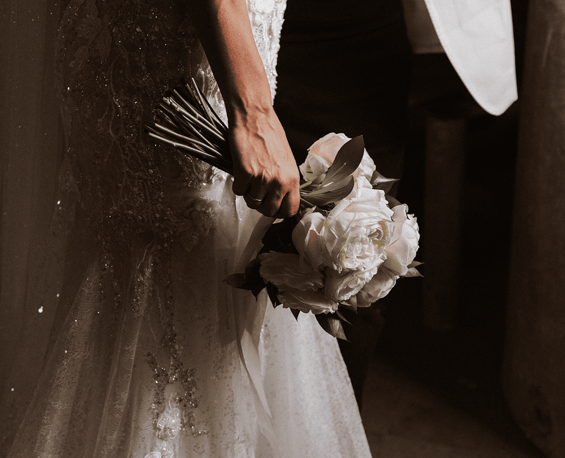 Ramo de novia de flor preservada para boda